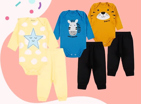 😍 3 CONJUNTOS POR APENAS R$ 99