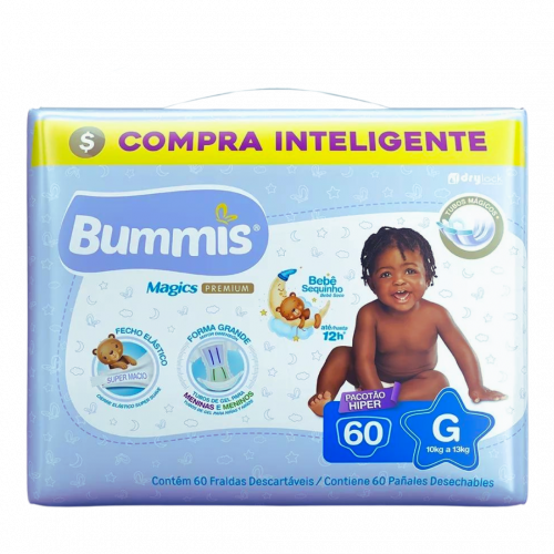 Fralda Bummis oferecendo conforto ao bebê
