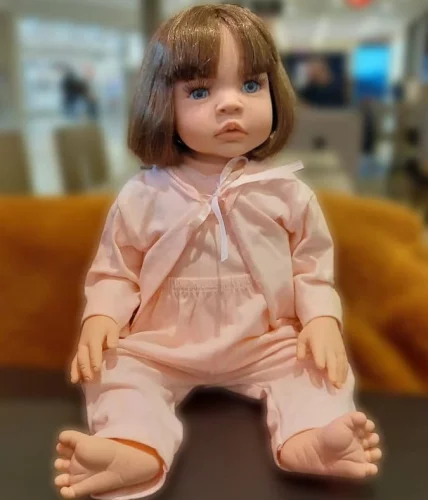A criançada adora essa boneca realista 🥰