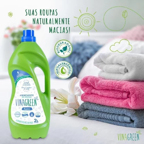 Amaciante de Roupas Vinagreen Algodão 2L