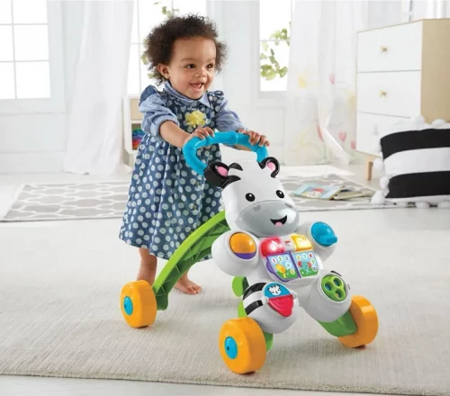 Andador com Atividades Zebrinha com Luzes e Sons - Fisher-Price