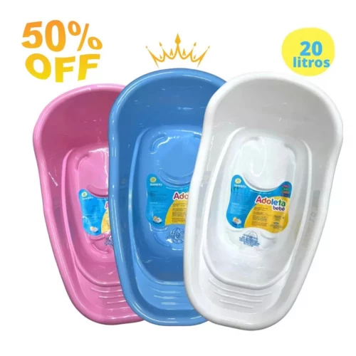 Banheira Infantil Adoleta Bebe 20L - Banheira de bebe