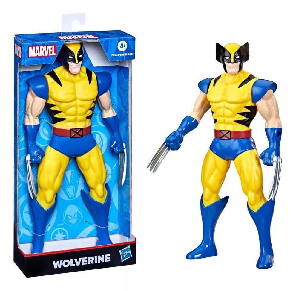😍 Boneco Wolverine Marvel De 24 Cm F5078 Hasbro