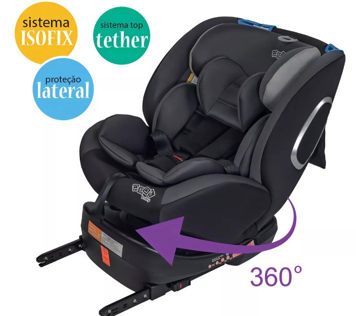 Cadeira de Carro Max360 Isofix 0 a 36kgs Maxi Baby