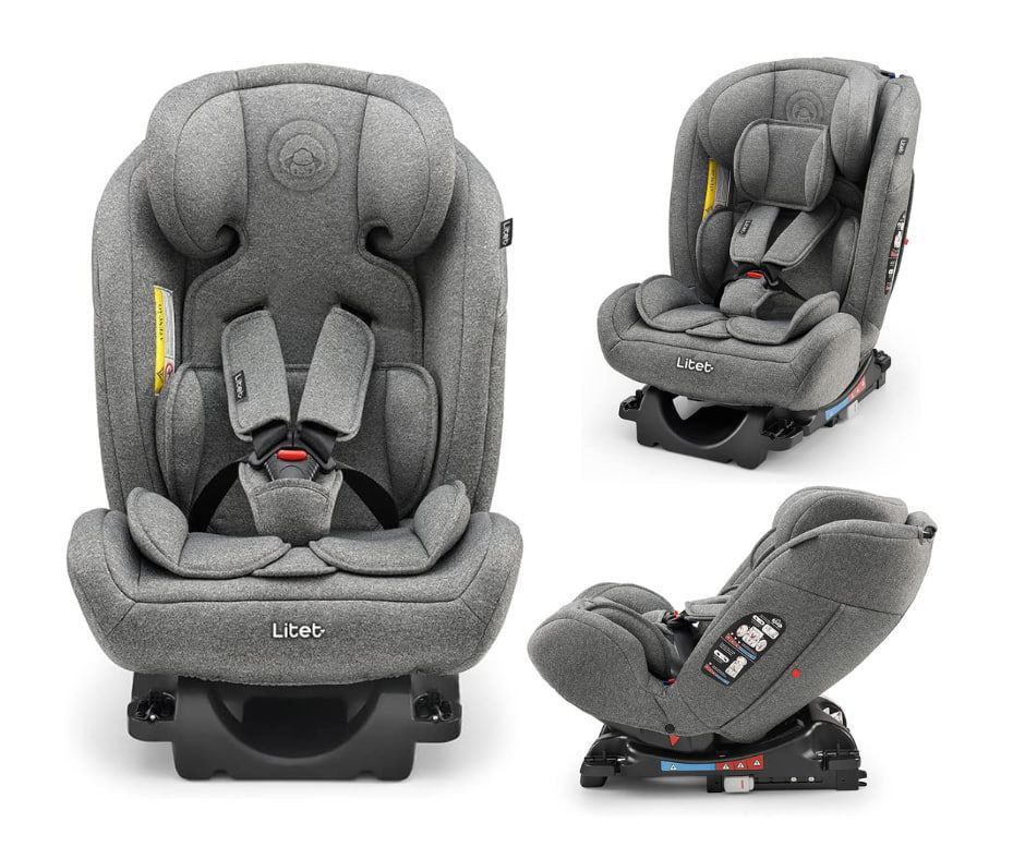 Cadeira Para Auto 0-36 Kg Isofix All Stages Fix 2.0 Cinza Litet - BB451