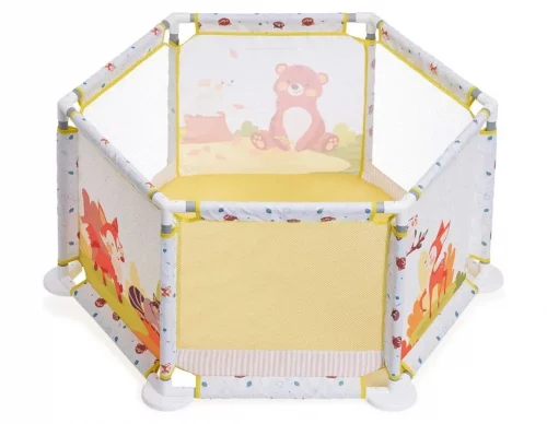 Cercadinho Infantil Chiqueiro Portátil Playpen MaxiBaby (Bege)