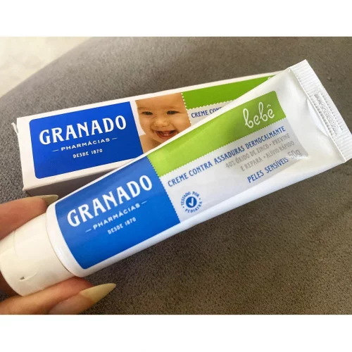 Creme Assaduras Dermocalmante Bebe Pele Sensíveis, Granado, 50G