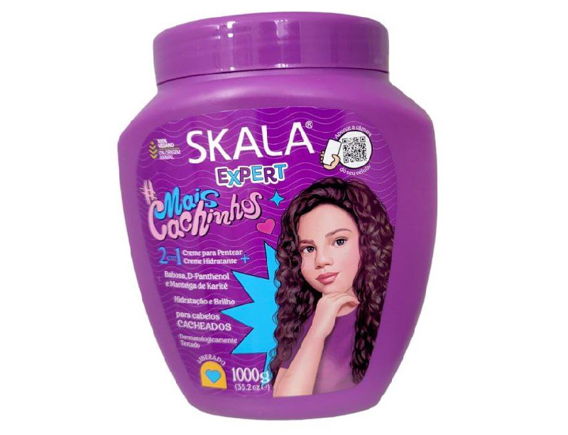 Creme Tratamento Skala 1Kg Mais Cachinhos
