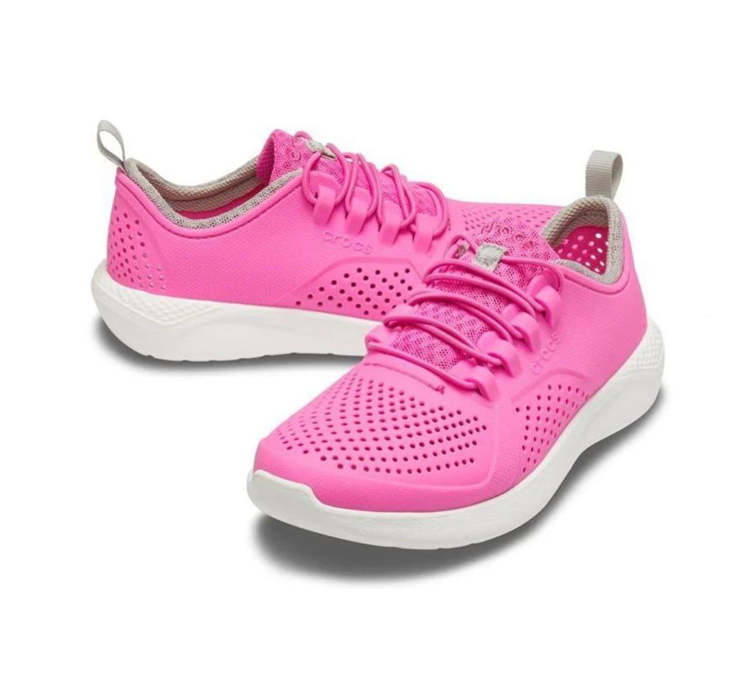 Crocs Literide Pacer Kids Eletric Rosa (31 ao 35)