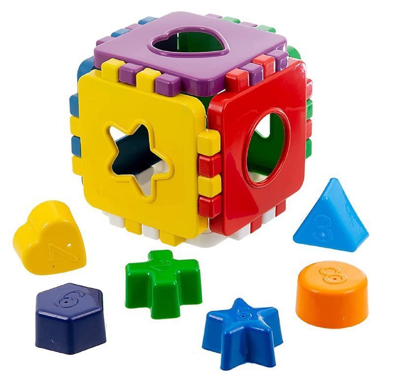 Cubo Baby Educativo, Kendy, com Blocos, Colorido