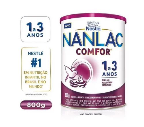 Fórmula Infantil Nanlac Comfor 800g