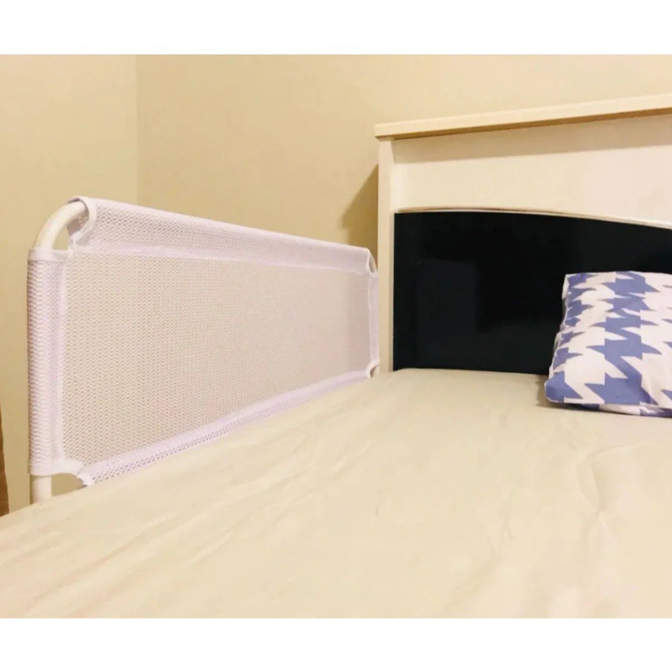 🛍️Grade de Cama com Tela de Proteção