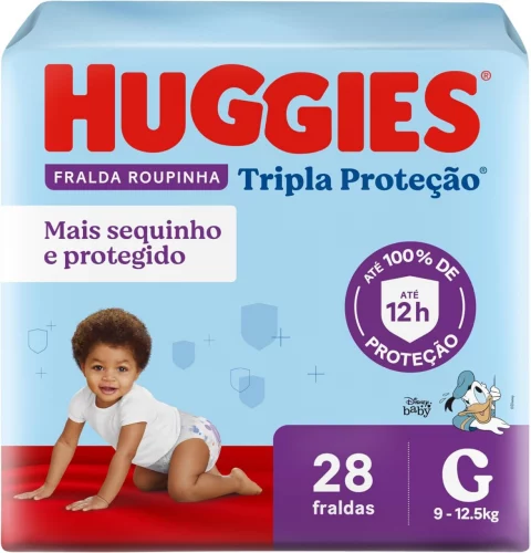 🔥 Huggies Fralda Roupinha ‼️💜