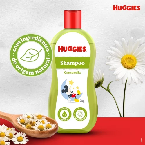 HUGGIES Shampoo Infantil Huggies Chá De Camomila - 400Ml