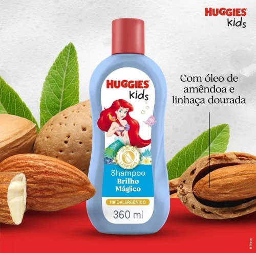 Huggies Shampoo Kids Brilho Mágico 360 ml