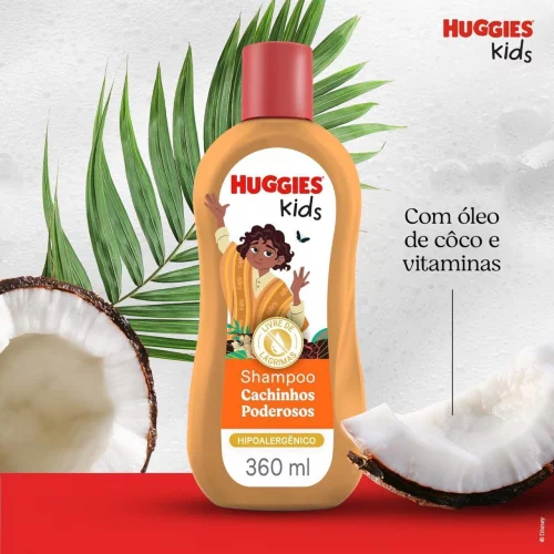Huggies Shampoo Kids Cachinhos Poderosos 360ml