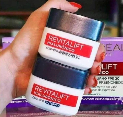 Kit Creme Facial Revitalift Noturno + Diurno FPS 20 49g