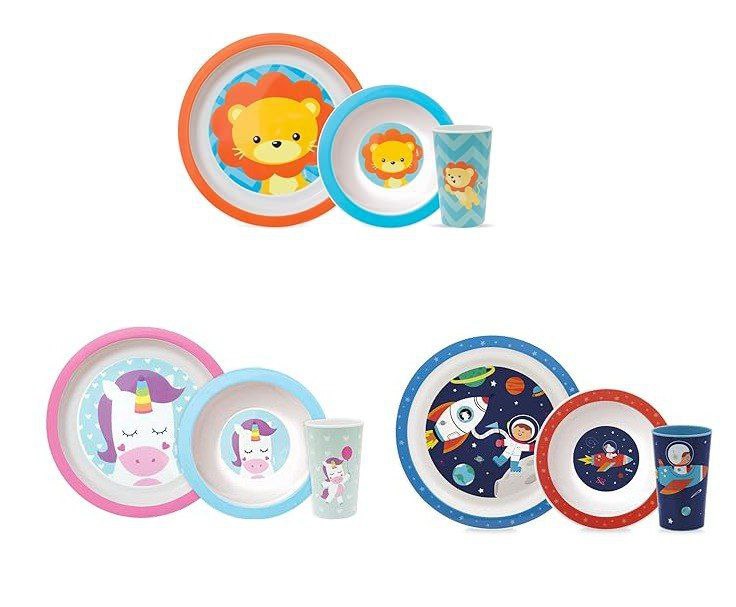 Kit Refeição Animal Fun Buba