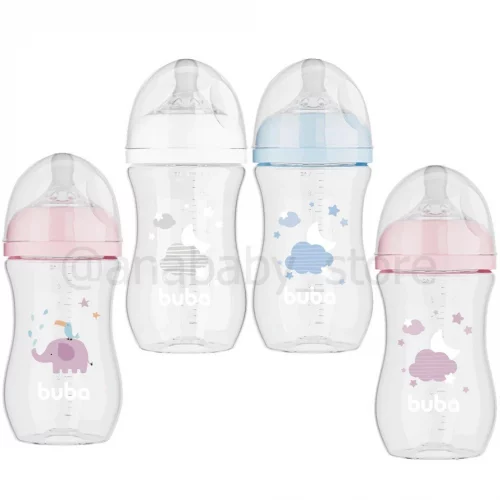 🛍️Mamadeira Buba 270 e 330 ml Mamadeira anticolica buba Bico mamadeira buba