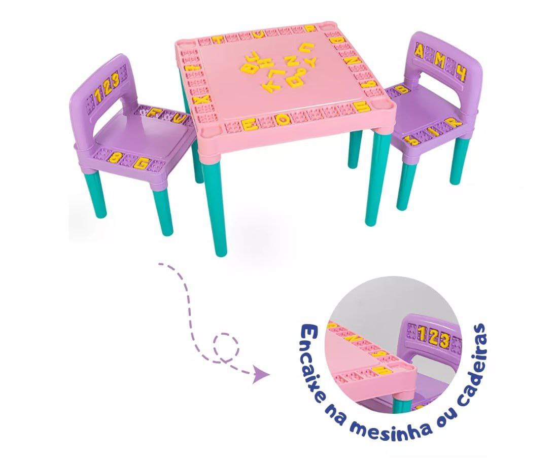 Mesa com cadeira educativa Tritec
