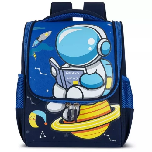 ✨Mochila Escolar Infantil Menino Menina Dinossauro Gatinho de Costas