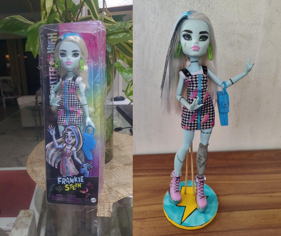 Monster High Boneca Frankie