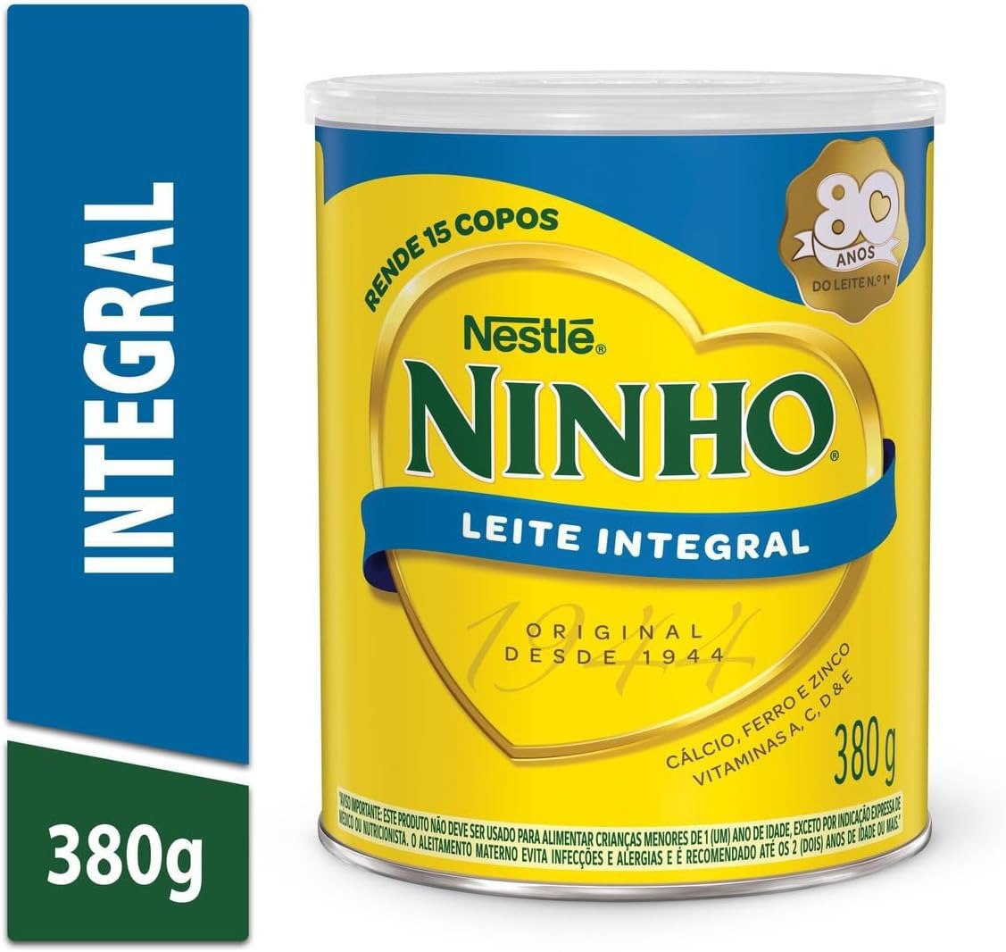 Ninho - Leite em Pó, Integral, 380g