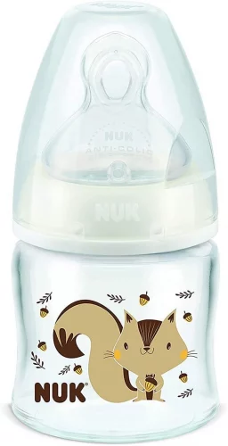 NUK Mamadeira Fc Newborn S1 - Neutral - Branco 90 Ml