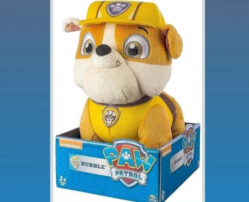 Pelúcia Paw Patrol, Rubble, Sunny, 12"