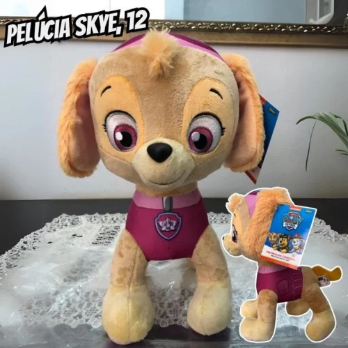 Pelúcia Skye, 12", Patrulha Canina, Sunny