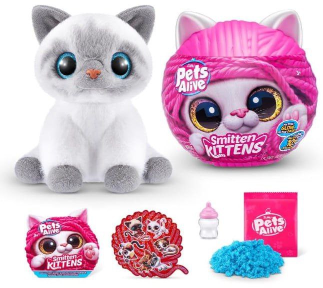 Pelucia Smitten Surpresa - Pets Alive - Candide - São 8 modelos diferentes que acompanham acessórios e emitem sons