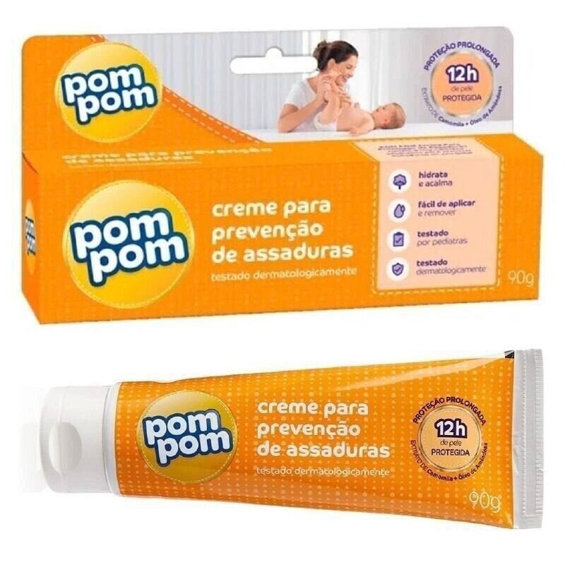 Pomada Pom Pom Anti Assaduras 90G