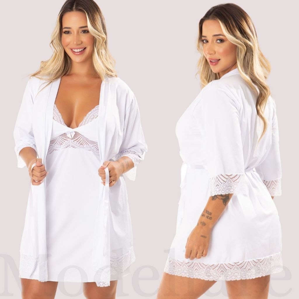 puro charme essa camisola amamentação com robe e olha o precinho mamães, baixou muitooo🧡😱😱