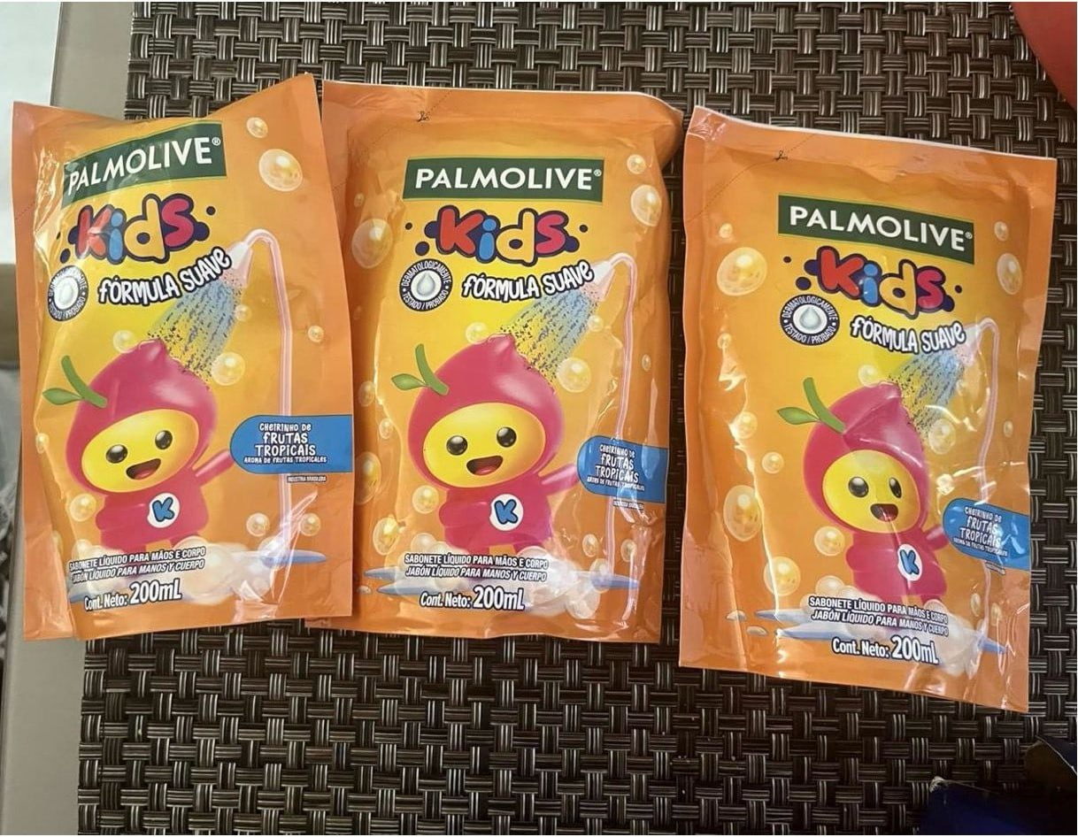Refil Sabonete Líquido Infantil Palmolive Kids 200ml