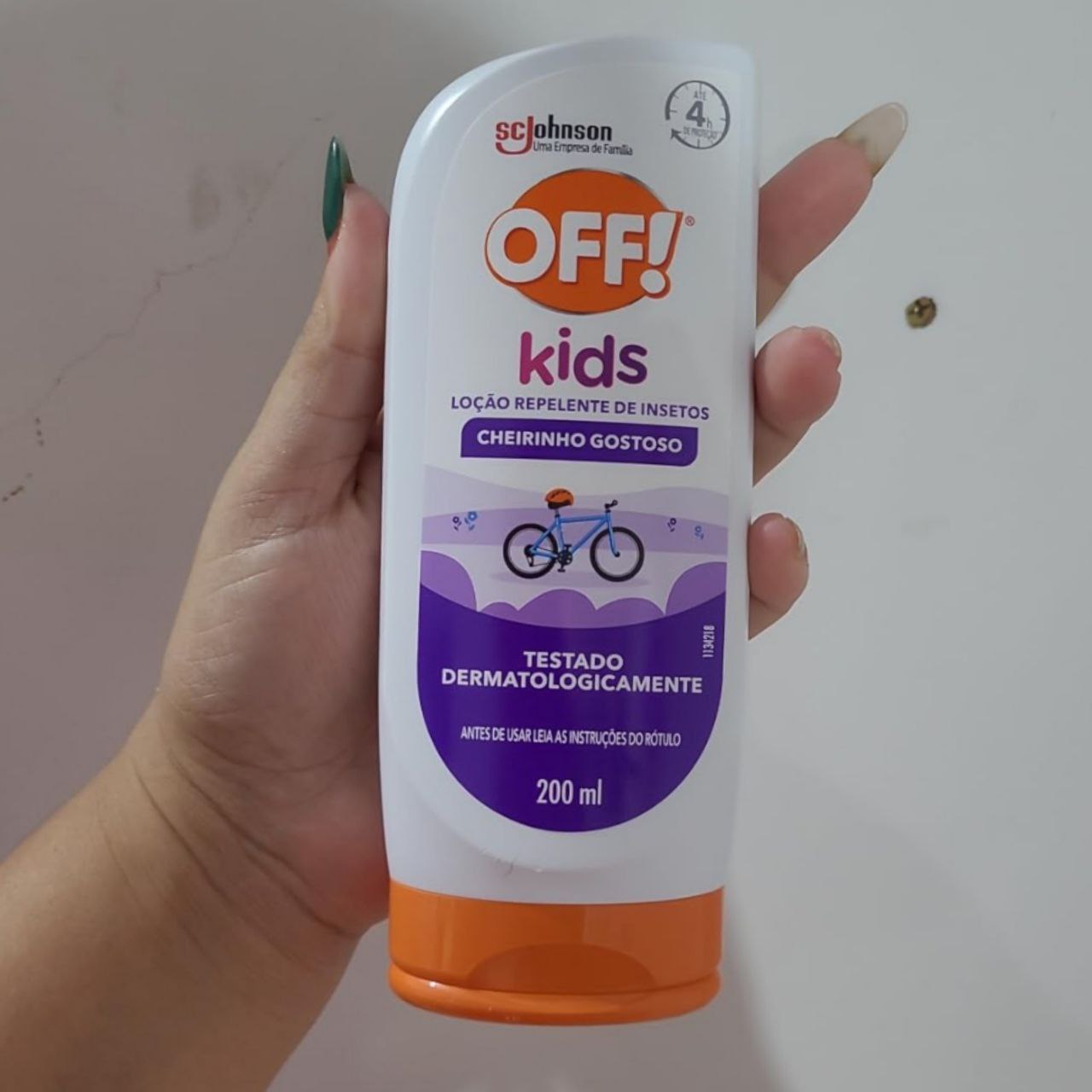 Repelente Off Kids Loção 200ml (A partir de 2 anos)