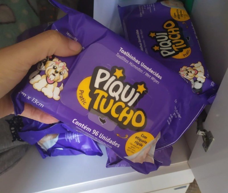 Toalhas Umedecidas Piquitucho Pratic 96 Unidades