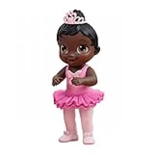 Baby Alive, Boneca Bebê Doce Bailarina Negra, Vestido Rosa