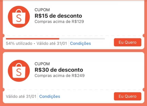 ☀️ Bom dia! Comece o dia economizando com os melhores cupons da Shopee! 🛒💸