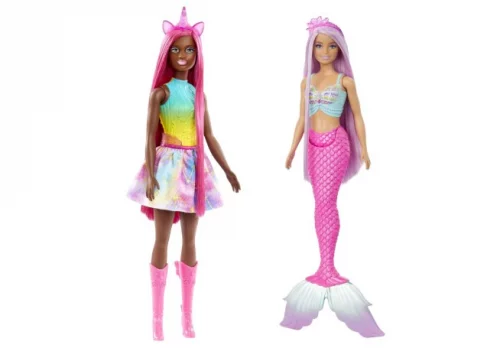 Boneca Barbie Unicórnio ou Sereia (Não é Possível Escolher a Boneca)