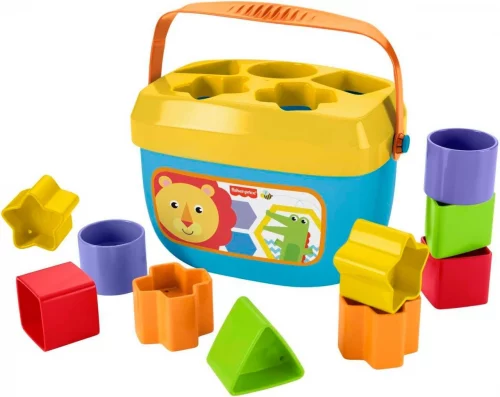✨Brinquedo Para Bebês Balde Primeiros Blocos Fisher-price