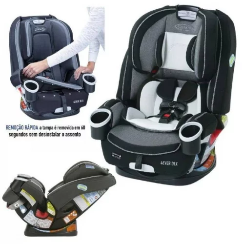 Cadeira de Carro Infantil 4Ever DLX 4 em 1 - Graco - 2 opções de cores