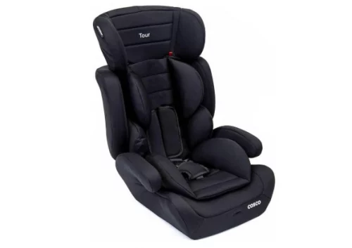 Cadeirinha Tour Cosco Kids 9 a 36 Kg, Preta