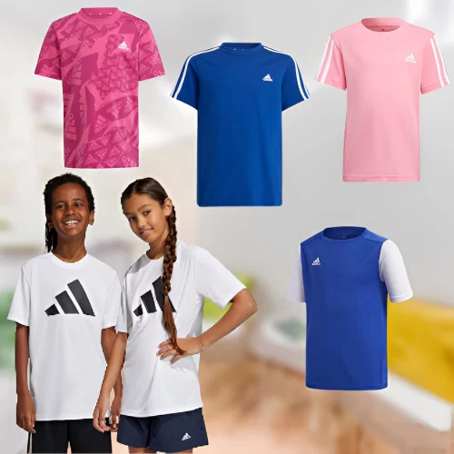 😍 Camisetas Adidas Infantil com até 50% OFF