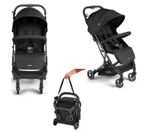 Carrinho Compacto Oppa 0-15kg Preto