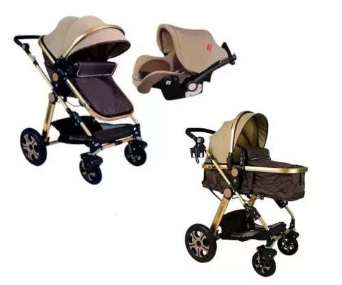 Carrinho de bebê travel system Premium Golden Club Baby