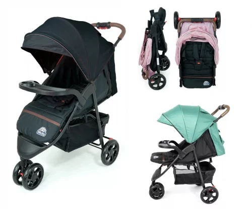 Carrinho de Passeio 3 Rodas Até 15kg Bibi Joy