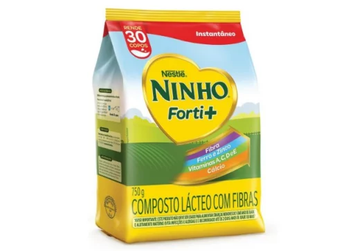 Composto Lácteo, Nestlé, Ninho Forti+, Pacote, 750g