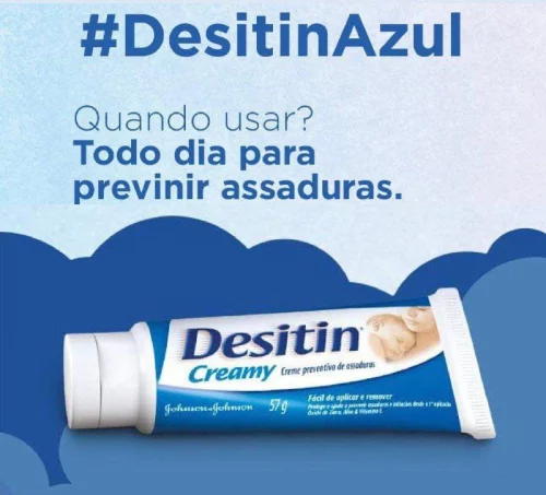 Creme Preventivo De Assaduras Desitin Proteção Diária Creamy 57g