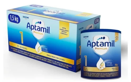 Fórmula Infantil: Aptabox Aptamil Premium 1 1,5 kg - 0-6 meses