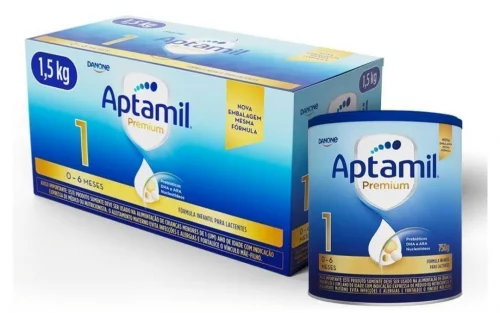 Fórmula Infantil: Aptabox Aptamil Premium 1 1,5 kg - 0-6 meses